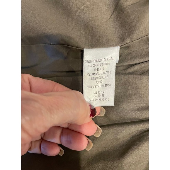 BCBGMAXAZRIA‎ Nancy The Double B Suiting Blazer Plaid Puff Sleeve XXS 3/4 sleeve - Picture 10 of 12